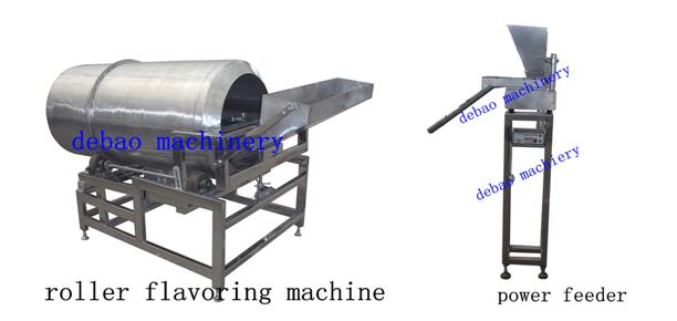 Roller Type Flavoring Machine for Chip Snack